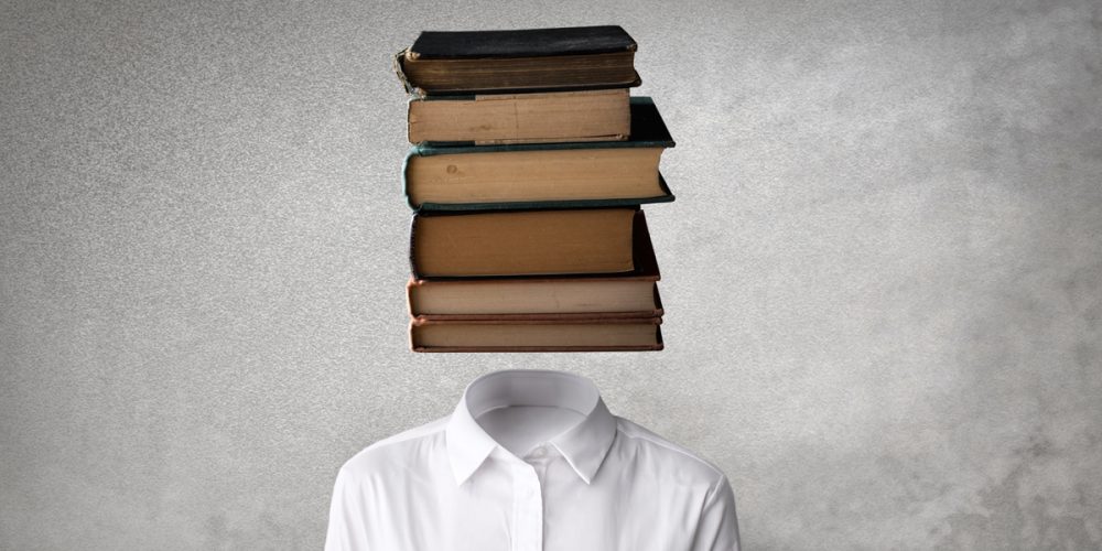 注意：本の読み過ぎの人