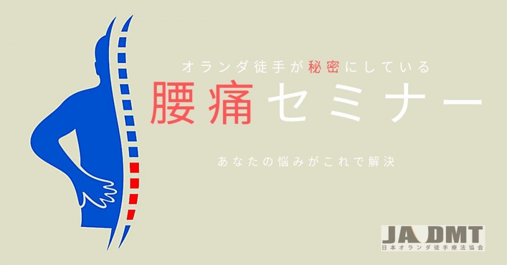 腰痛セミナー2019